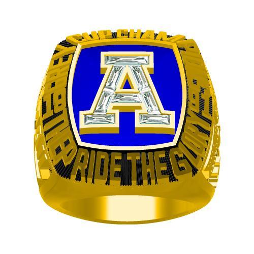 Toronto Argonauts 1991 CFL 79th Grey Cup Championship Ring