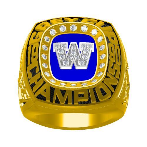 Winnipeg Blue Bombers 1990 CFL 78th Grey Cup Championship Ring