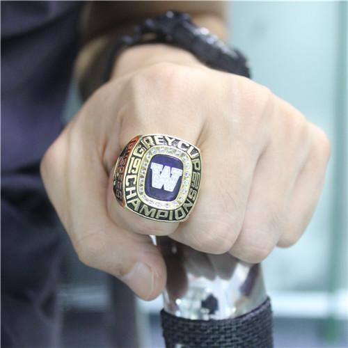 Winnipeg Blue Bombers 1990 CFL 78th Grey Cup Championship Ring