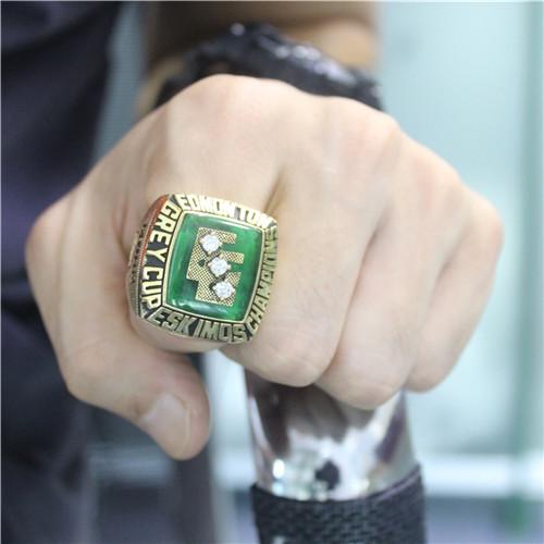 Edmonton Eskimos 1980 CFL 68th Grey Cup Championship Ring