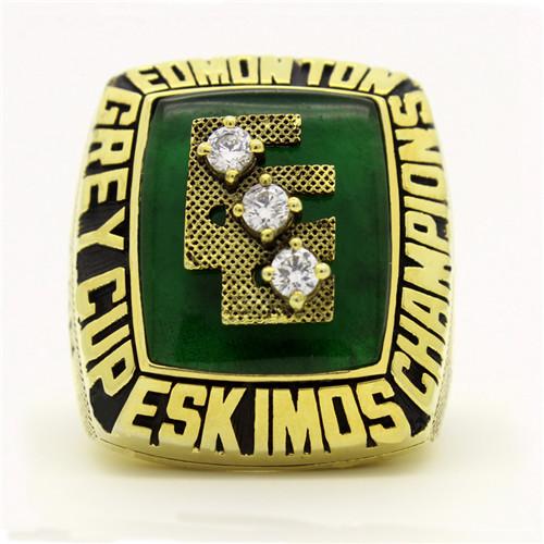 Edmonton Eskimos 1980 CFL 68th Grey Cup Championship Ring