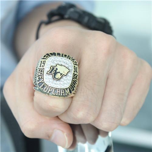 BC Lions 1994 CFL 82nd Grey Cup Championship Ring