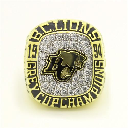 BC Lions 1994 CFL 82nd Grey Cup Championship Ring