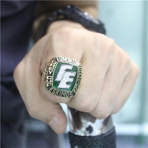 Edmonton Eskimos 1987 CFL 75th Grey Cup Championship Ring