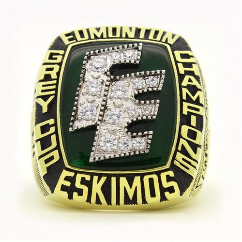 Edmonton Eskimos 1987 CFL 75th Grey Cup Championship Ring