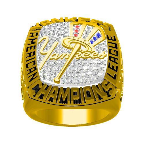 New York Yankees 2001 AL American League Championship Ring