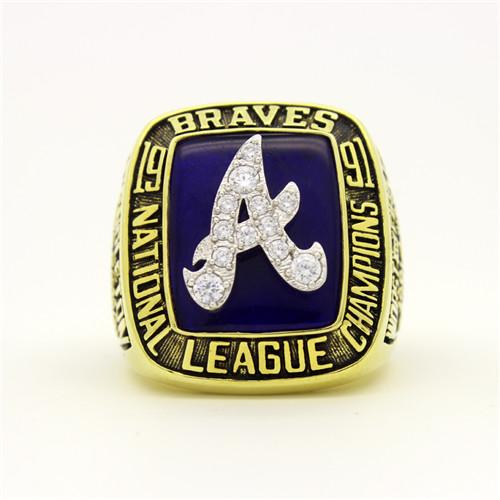 Atlanta Braves 1991 NL National League Championship Ring