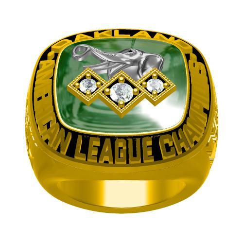 Oakland Athletics 1990 AL American League Championship Ring