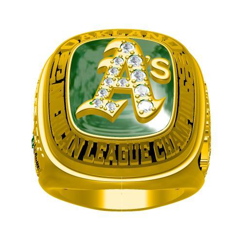 Oakland Athletics 1988 AL American League Championship Ring