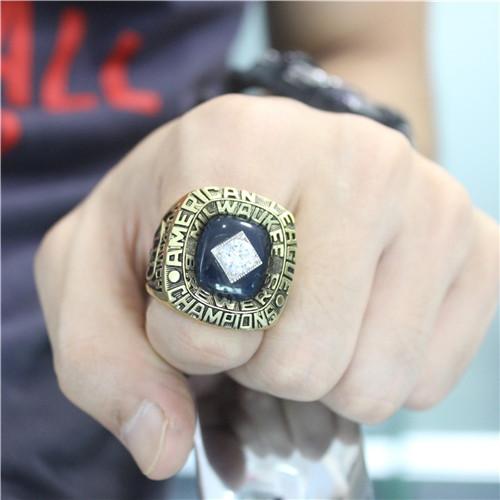 Milwaukee Brewers AL 1982 American League Championship Ring