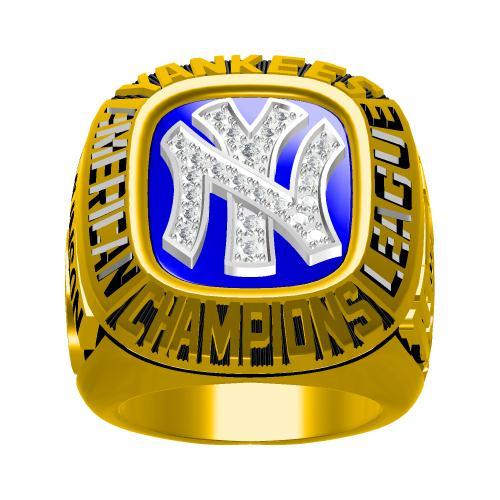 New York Yankees 1981 AL American League Championship Ring