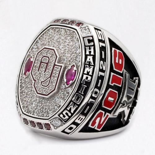 Oklahoma Sooners 2016 Big 12 Championship Ring