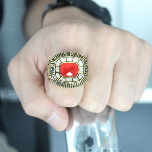 Michigan Panthers 1983 USFL Football Championship Ring