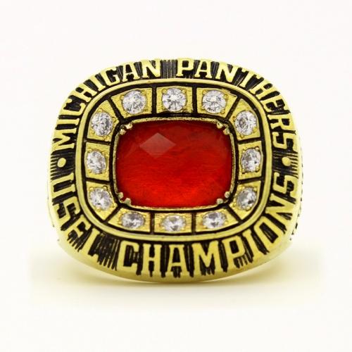 Michigan Panthers 1983 USFL Football Championship Ring