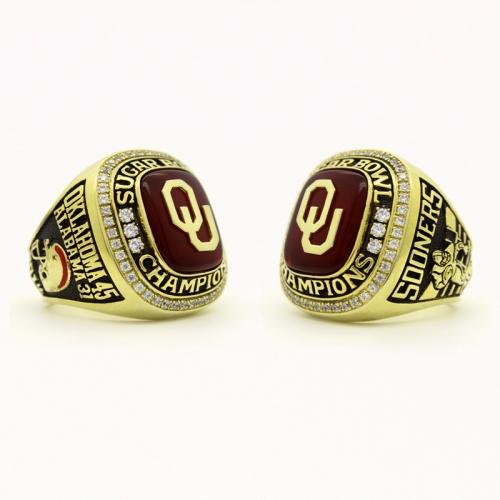 Oklahoma Sooners 2014 Sugar Bowl Championship Ring