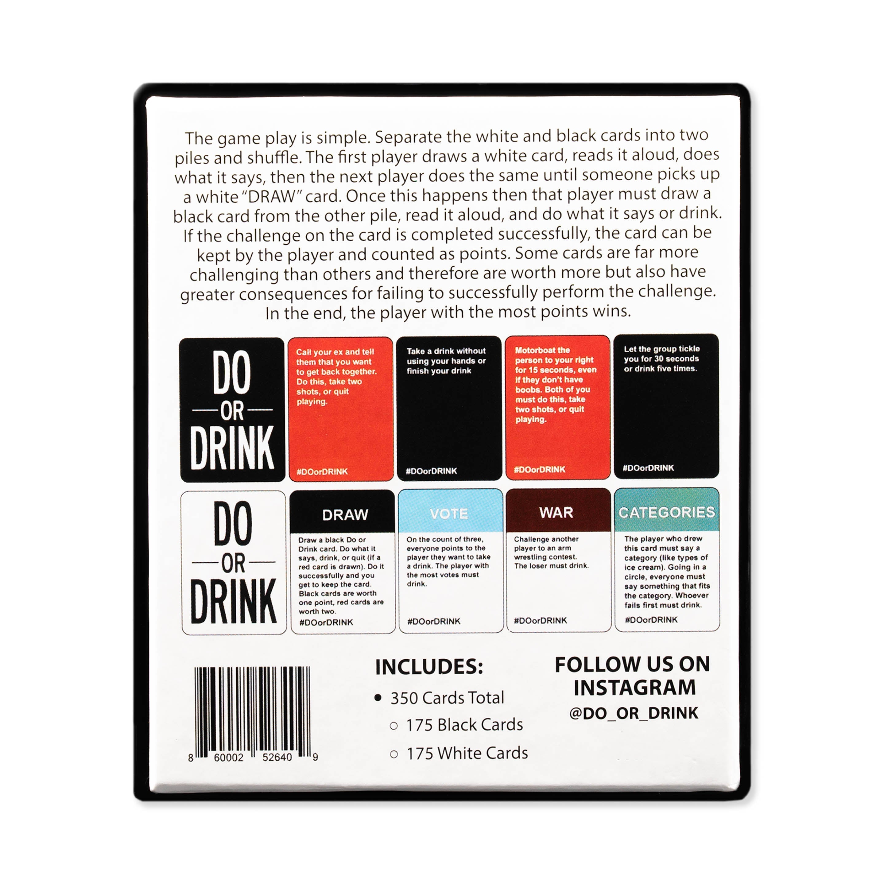 Do or Drink Card Game Wholesale