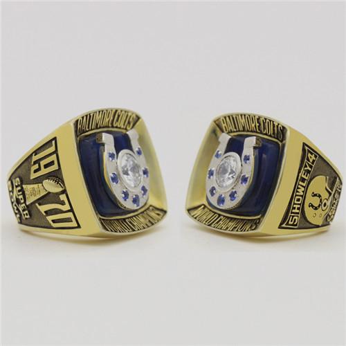 Baltimore Colts 1970 NFL Super Bowl V Championship Ring