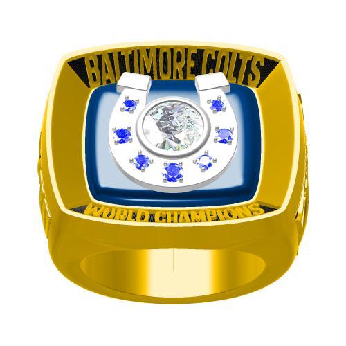 Baltimore Colts 1970 NFL Super Bowl V Championship Ring