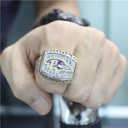 Baltimore Ravens 2000 NFL Super Bowl XXXV Championship Ring