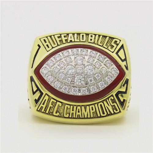 Buffalo Bills 1992 AFC American Football Championship Ring