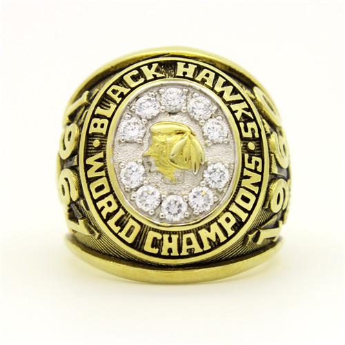 Chicago Blackhawks 1961 NHL Stanley Cup Championship Ring