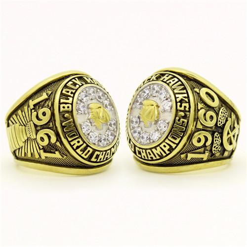 Chicago Blackhawks 1961 NHL Stanley Cup Championship Ring