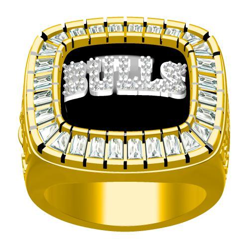 Chicago Bulls 1992 NBA Basketball World Championship Ring