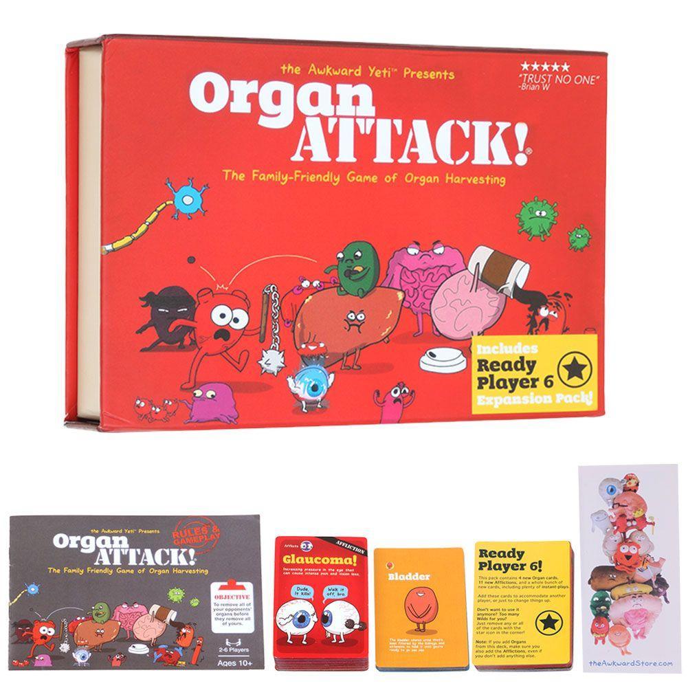 Organ ATTACK! Board Game Wholesale