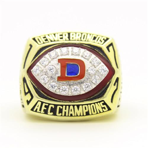 Denver Broncos 1977 AFC American Football Championship Ring