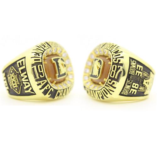 Denver Broncos 1987 AFC American Football Championship Ring