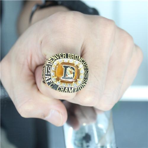 Denver Broncos 1987 AFC American Football Championship Ring