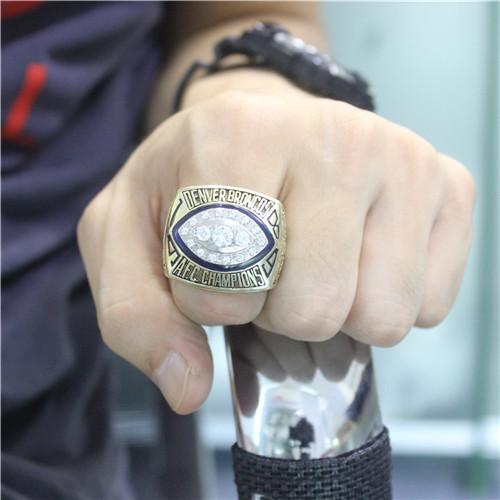 Denver Broncos 1989 AFC American Football Championship Ring