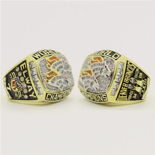 Denver Broncos 1998 NFL Super Bowl Championship Ring