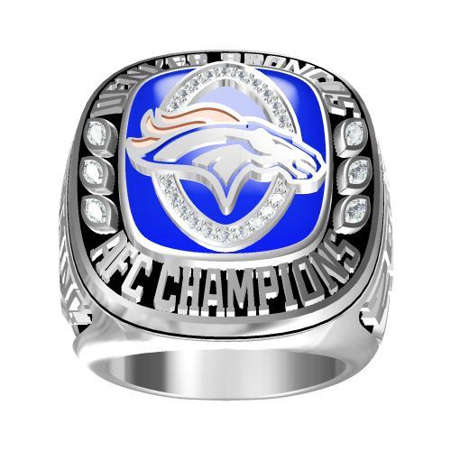 Denver Broncos 2013 AFC American Football Championship Ring