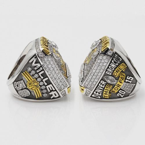 Denver Broncos 2015 NFL Super Bowl 50 Championship Ring