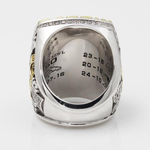 Denver Broncos 2015 NFL Super Bowl 50 Championship Ring