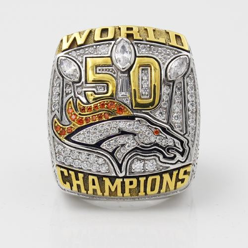 Denver Broncos 2015 NFL Super Bowl 50 Championship Ring