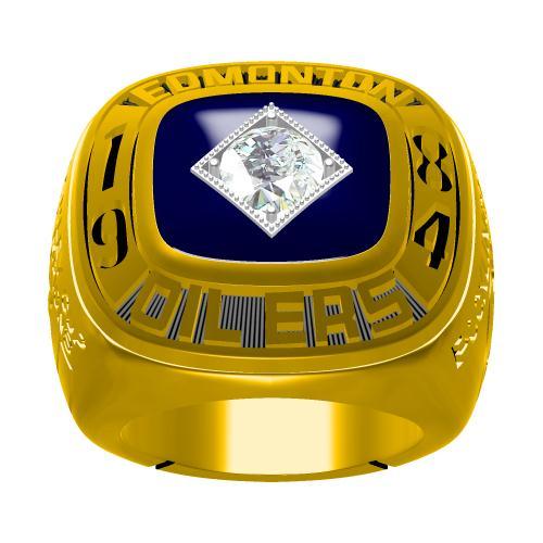 Edmonton Oilers 1984 NHL Stanley Cup Championship Ring