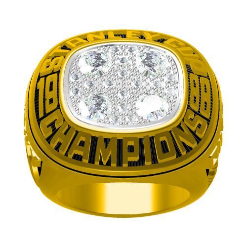 Edmonton Oilers 1988 NHL Stanley Cup Championship Ring