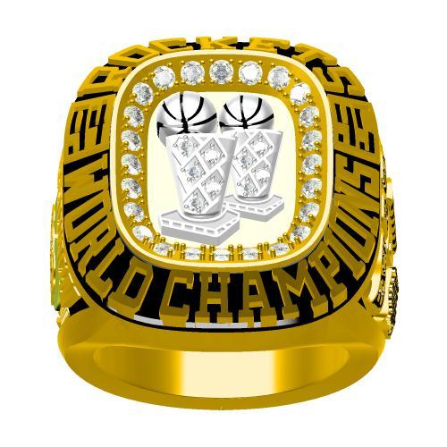 Houston Rockets 1995 NBA Basketball World Championship Ring