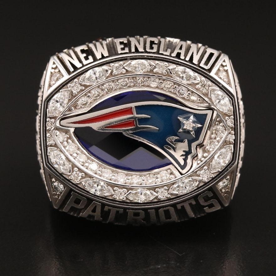 New England Patriots 2017 AFC American Football Championship Ring