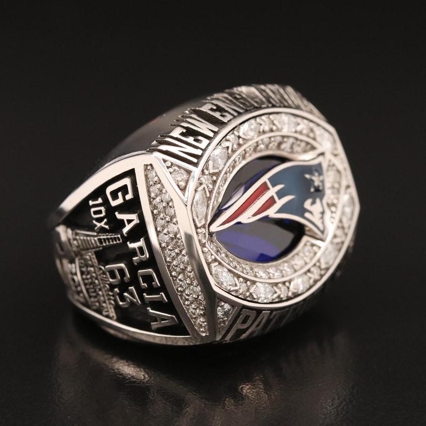 New England Patriots 2017 AFC American Football Championship Ring