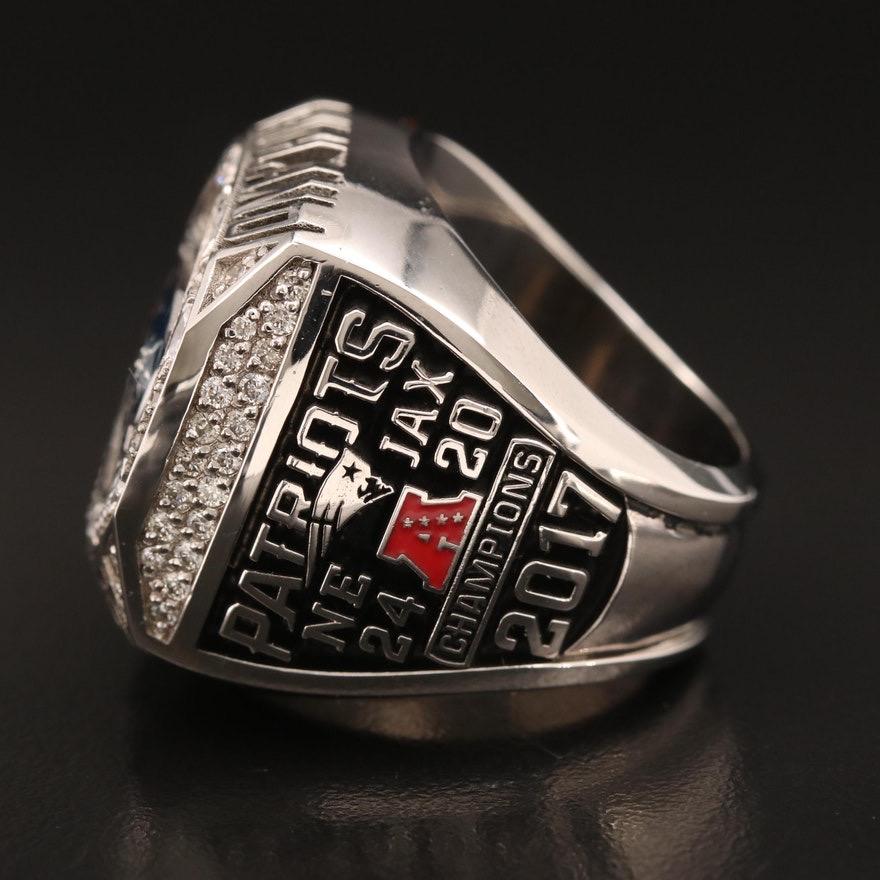 New England Patriots 2017 AFC American Football Championship Ring