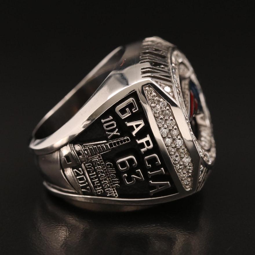 New England Patriots 2017 AFC American Football Championship Ring