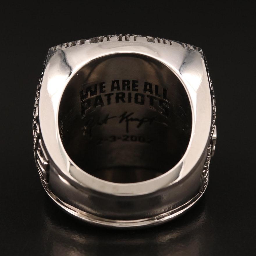 New England Patriots 2017 AFC American Football Championship Ring