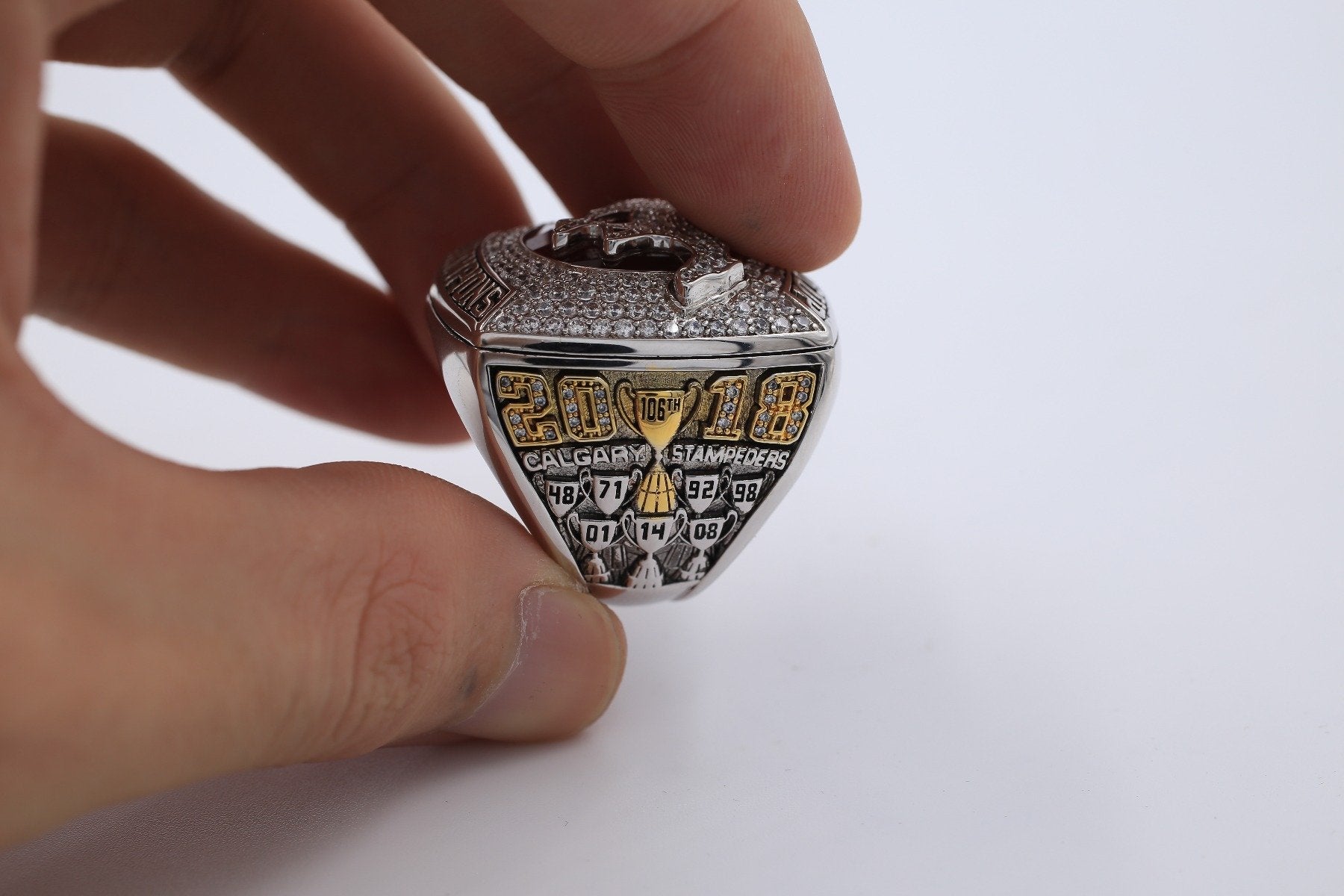 Calgary Stampeders 2018 CFL Grey Cup Championship Rings