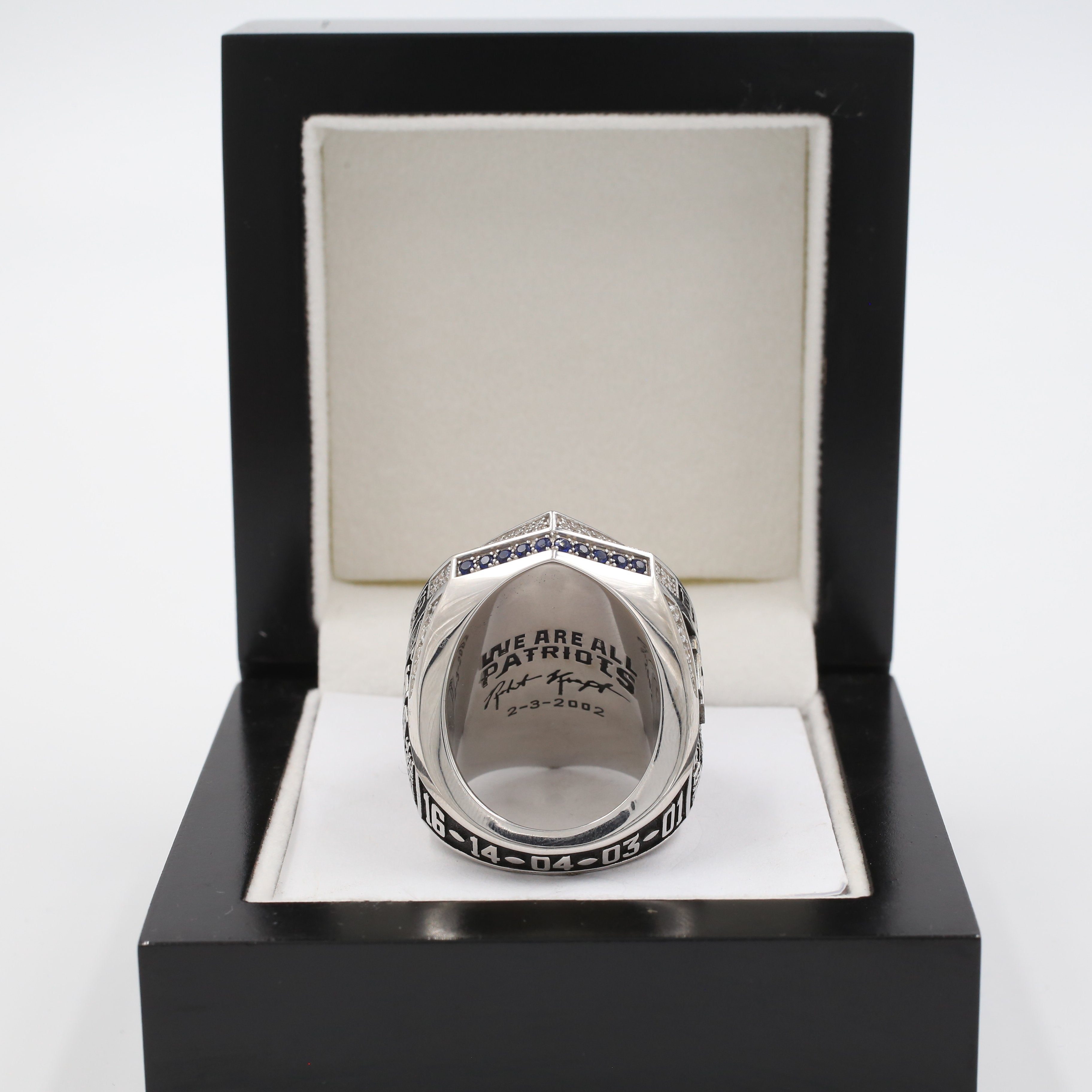 New England Patriots 2018 NFL Super Bowl Championship Rings