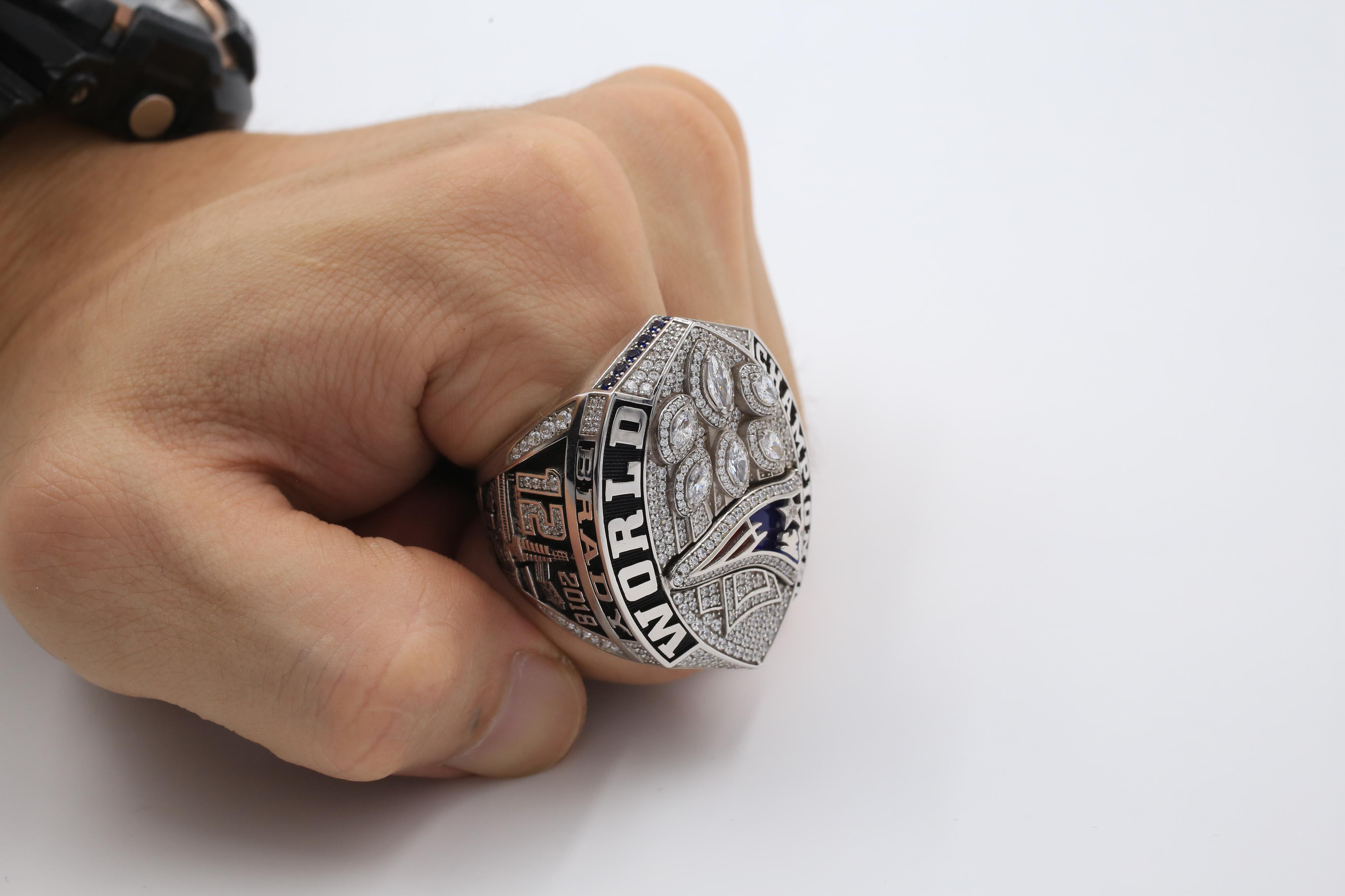 New England Patriots 2018 NFL Super Bowl Championship Rings