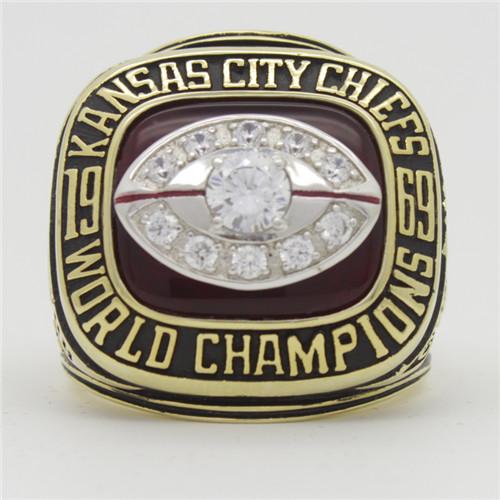 Kansas City Chiefs 1969 NFL Super Bowl Championship Ring