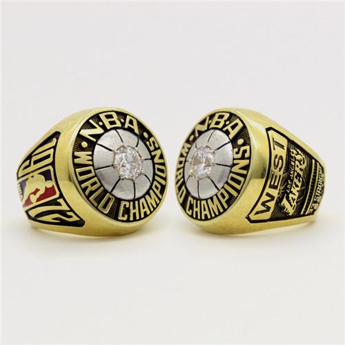 Los Angeles Lakers 1972 NBA Basketball World Championship Ring